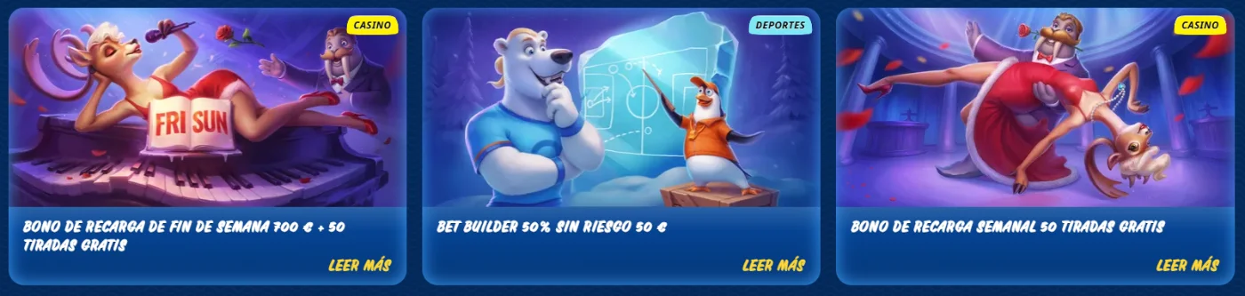 Bono de bienvenida SG Casino